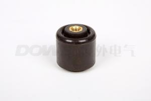 Wholesale BLACK BUSBAR INSULATOR 40*40 M8 support insulator cylindrical stand off insulator from china suppliers