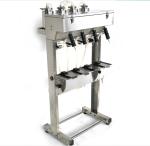 Semi Automatic Pneumatic Perfume Bottle Filling Machine With 4 Filling Heads