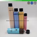 High End Aluminum Collapsible Tubes , Beauty Empty Aluminum Lotion Tubes Custom