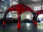 Red Advertising Outdoor Air Sealed Inflatable Spider Tent with 0.65mm PVC