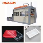 Fast Food Plastic Bowl Making Machine Forming / Punching / Blanking At Same Time
