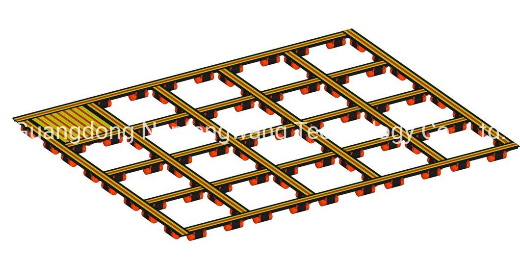 HDPE Square Pontoon Aquaculture Cage 10m 60m Diameter For Farming Machinery