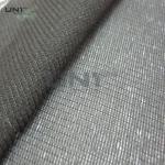 Black Color Woven Interlining Napping PA Adhesive Tricot Interlining For Suit