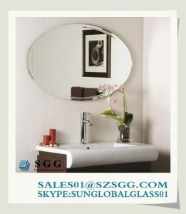China Frame Shower Mirror Glass (2mm,3mm 4mm,5mm,6mm) on sale
