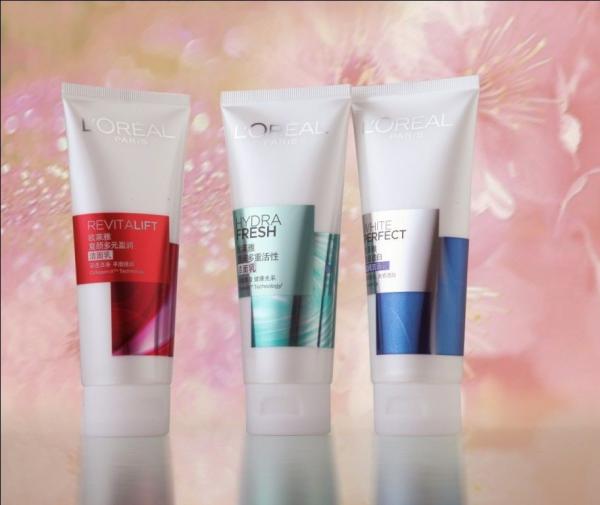 Cold Stamping Shiny Tube to Pack Facial Cleanser Flexible Plastic Barrier