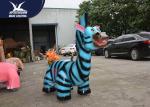 Remote Control Motorized Animal Scooters Of Silicone Rubber / Self Propelled