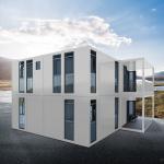 China Luxury Easy Assemble 2 Story 3 Bedroom Modular Homes Casas Prefabricadas