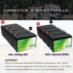12.8V LFP Rechargeable Solar Battery for Home Power 50Ah 100Ah 200Ah 300Ah 400Ah