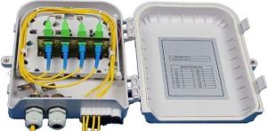 Wholesale Durable Outdoor Fiber Optic Termination Box Multi Dwelling Unit 12 Fibers from china suppliers
