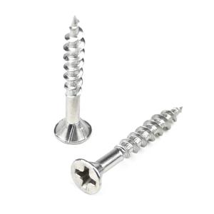 Wholesale Easy Installation Flat Head Stainless Steel M3.3x25mm Chipboard Screw for Affordable from china suppliers