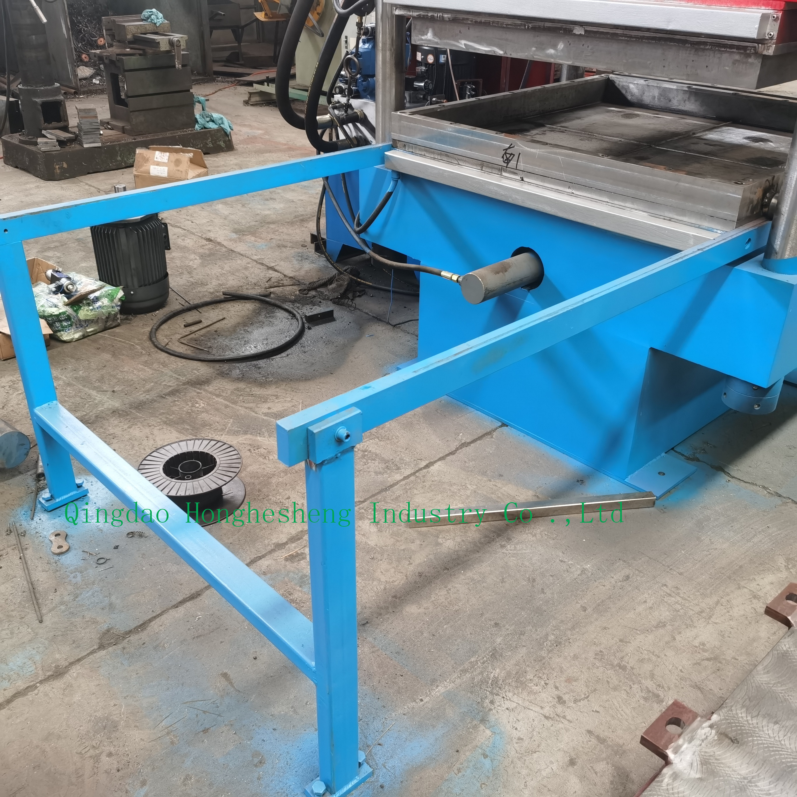 200t Badminton Court Floor Tiles Making Machine