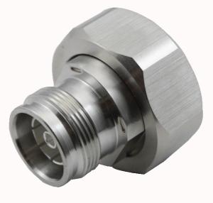 Wholesale High quality rf coaxial connector 4.3/10 Mini DIN Female to 716(DIN) Male Adapter from china suppliers