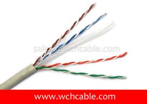 Wholesale UL Lan Cable Cat6 UTP Solid 23AWG 4Pairs OD6.6mm RoHS Compliant &amp; Halogen Free from china suppliers