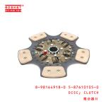 8-98164918-0 5-87610105-0 Clutch Disc 8981649180 5876101050 For ISUZU NPR 4HE1