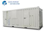 Heavy Duty Running 1000kva Containerized Soundproof Cummins Diesel Generator