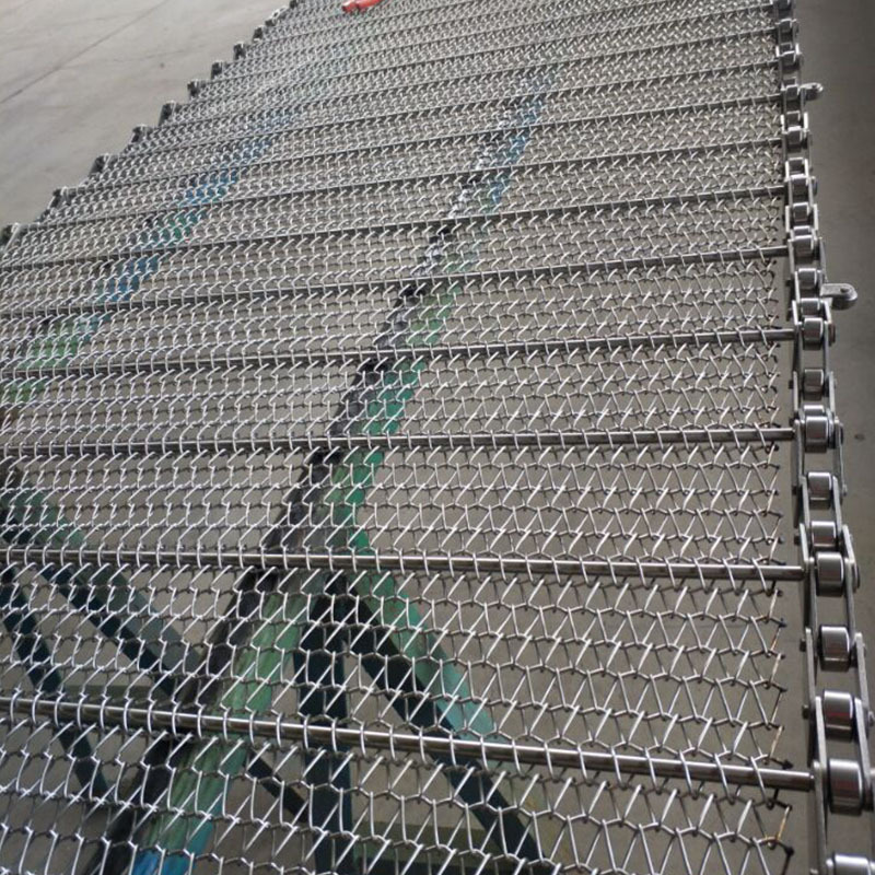 304 Stainless Steel Mesh Conveyor Wire Belt 10m Length 1.0mm Thickness