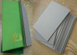 2.5mm Book Binding Cover , Mixed Pulp Strong Stiffness Grey Board Paper