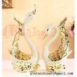 China Fashion gorgeous swans furnishing articles for sale