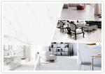 Durable Marble Look Porcelain Tile , Polished Porcelain Floor Tile