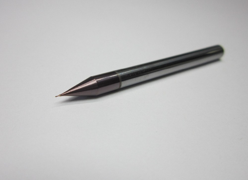 2 Flutes AlTiN Coating Carbide Milling Tools For CNC Machine