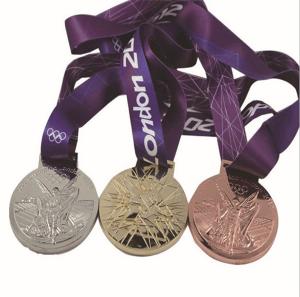 Metal Olympic participation medals, metal Olympic award medals, alloy blank sports medal,