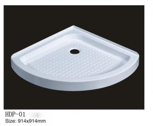 China Acrylic shower tray, shower basin,acrylic shower base HDP-1 on sale