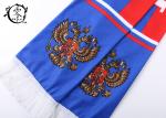 Russian Champions League Sublimation Scarf World Cup For Man