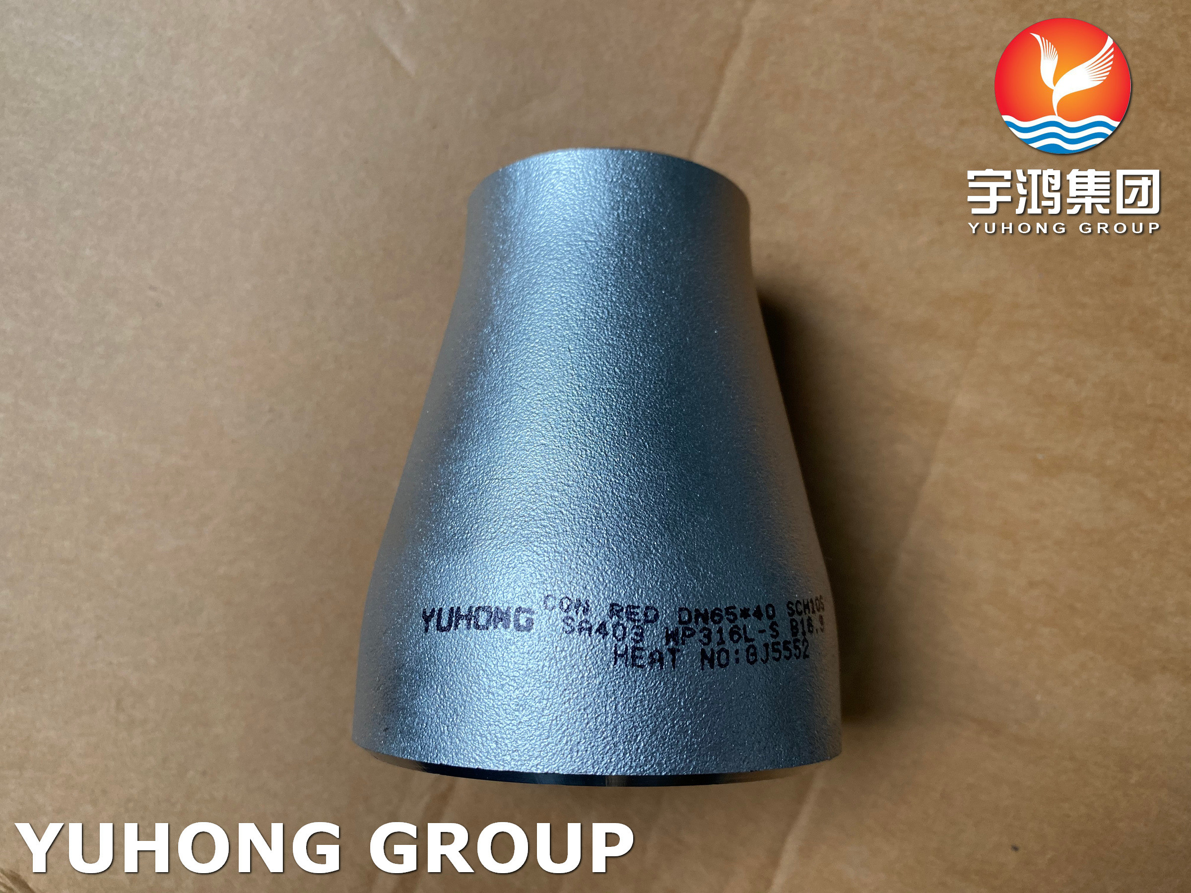 Stainless Steel Pipe Fitting ASTM A403 WP316 Reducer B16.9 for Nuclear Plants