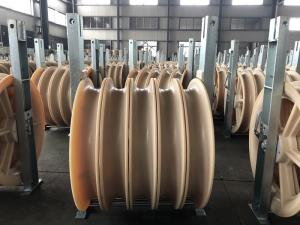Wholesale Bundled Three Nylon Wheel Conductor Stringing Blocks For Transmission Line from china suppliers