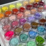 Translucent Flip Mold Silicone Rubber Pigment Customization Blue Silicone