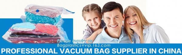 Disposable Transparent Vacuum Sealer Food Storage Plastic Packaging Roll Bag for Food Sealed, Textured Food Freshness St