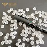 White DEF Color VVS Clarity HPHT Rough Diamond For Ring And Necklace