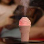 Creative Colorful USB Ice Cream Car Mini Air Humidifier with Led Lamp