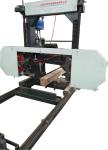 Diesel engine Hydraulic Motor Horizontal Band Saw Mills with Log lifting Arm
