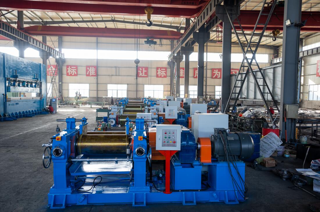 Rubber Mixing Mill Machine Type Hose Crimping Machine with Max.Roll Space 0.1-10mm