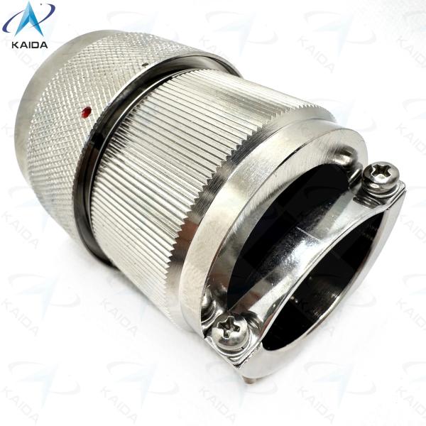 Electroless Nickel Shell Circular Electrical Connector 100A Current Rating For
