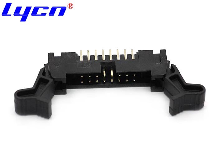 2.0mm Pitch Ejector Header Long Ears Circuit Board Pin Connectors AU Or Sn over Ni