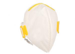 Wholesale White Disposable Foldable Dust Mask , FFP Rating Dust Masks Hypoallergenic from china suppliers