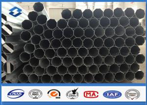 Wholesale Steel Q235 Q345 Galvanized Steel Pole Aganist wind pressure of 120Km / h - 180Km / h from china suppliers