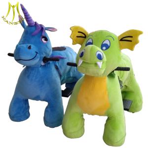 Wholesale Hansel 2019 kids electric car commerical animal toy ride on dinosaur park for riding from china suppliers