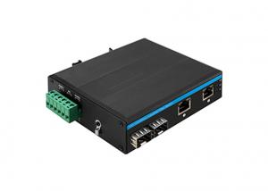 Wholesale 10/100/1000Mbps POE Ethernet Fiber Switch With 2 Fiber And 2 Ethernet Ports from china suppliers