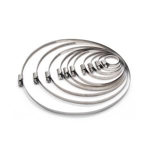 Wholesale 1/2 Inch Stainless Steel Metal Hose Clamp With Polished Finish from china suppliers
