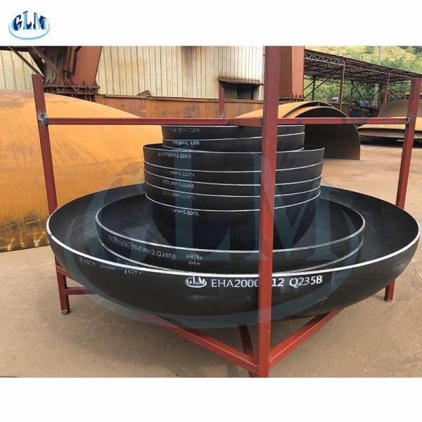 Carbon Steel Asme Torispherical Dished Head 600mm To 4000mm Diameter For
