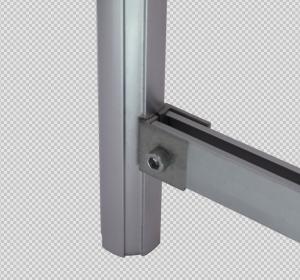Wholesale H Shaped ADC-12 Aluminum Profile Connector Silver White Die Casting AL-20 from china suppliers