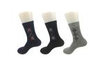 Grey Cashmere Mens Striped Dress Socks , Make To Order Athletic Dress Socks