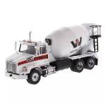 DM Western Star Mixer Truck 1/50 Diecast Cement Transport Model Vehicle