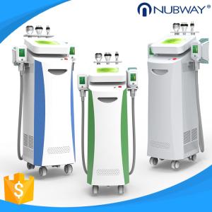 Wholesale 5 Handles Cryolipolysis cavitation rf body cool shape /fat freeze slimming machine nubway cryolipolysis for weight loss from china suppliers