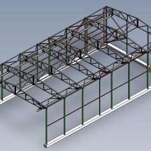Wholesale Customizable Steel Structure with Welded Connection and Galvanized Coating from china suppliers