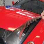 Glossy Car Wrap Foil Paint Protection Filming Smash And Grab Film Filming For