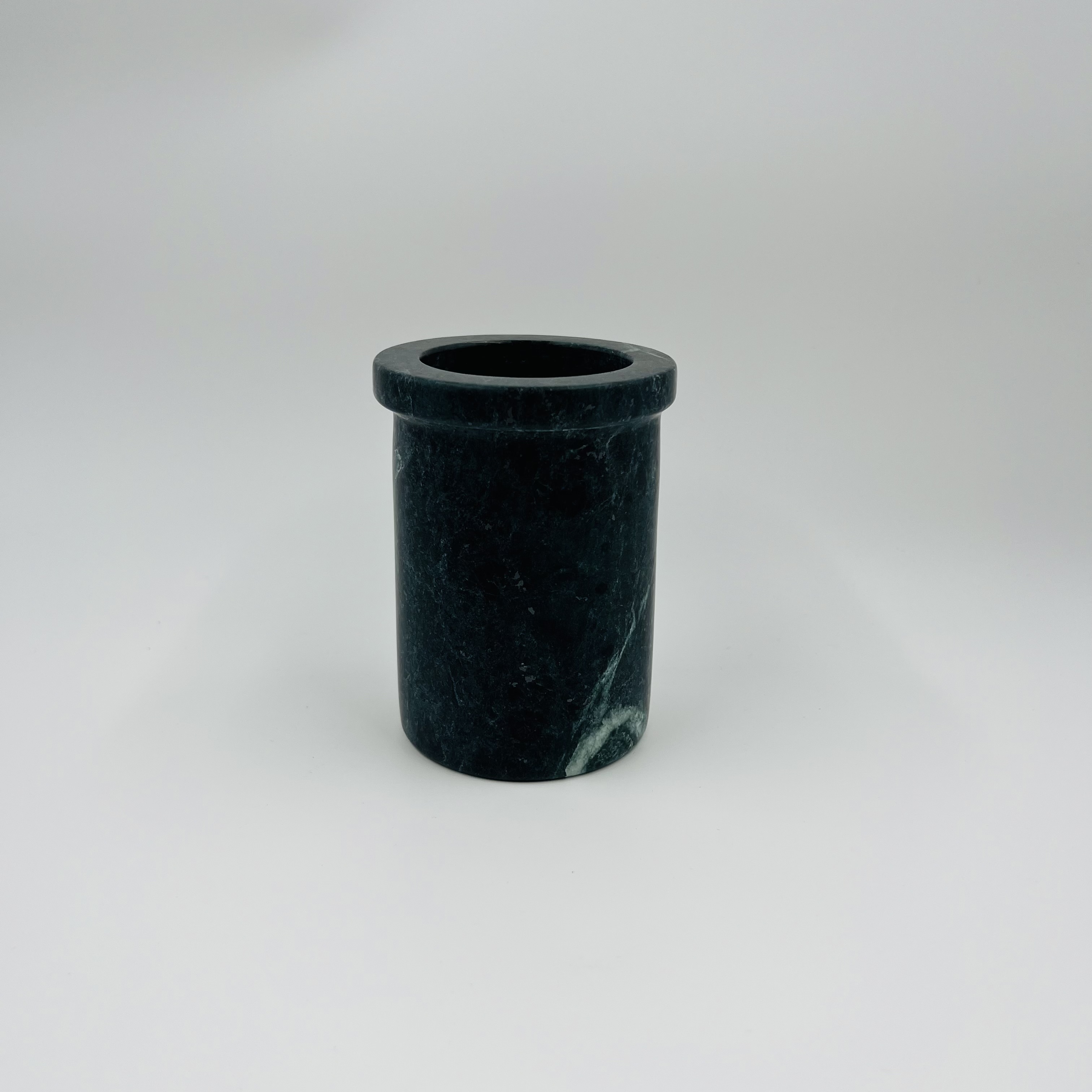 Nature Countertop Marble Bathroom Set Great Flower Green Design with Hand Soap Dispenser